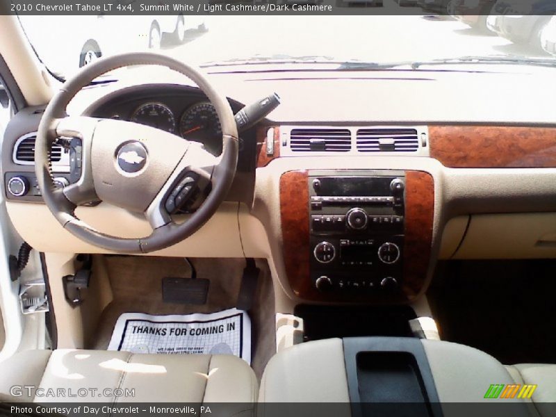 Summit White / Light Cashmere/Dark Cashmere 2010 Chevrolet Tahoe LT 4x4