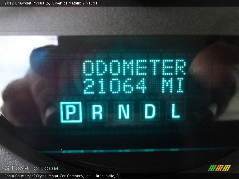 Silver Ice Metallic / Neutral 2012 Chevrolet Impala LS