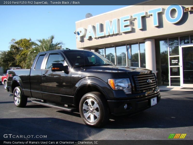 Tuxedo Black / Black 2010 Ford F150 FX2 SuperCab
