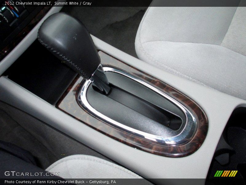 Summit White / Gray 2012 Chevrolet Impala LT
