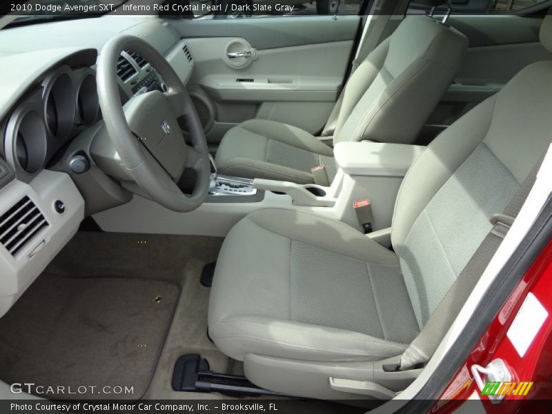 Inferno Red Crystal Pearl / Dark Slate Gray 2010 Dodge Avenger SXT