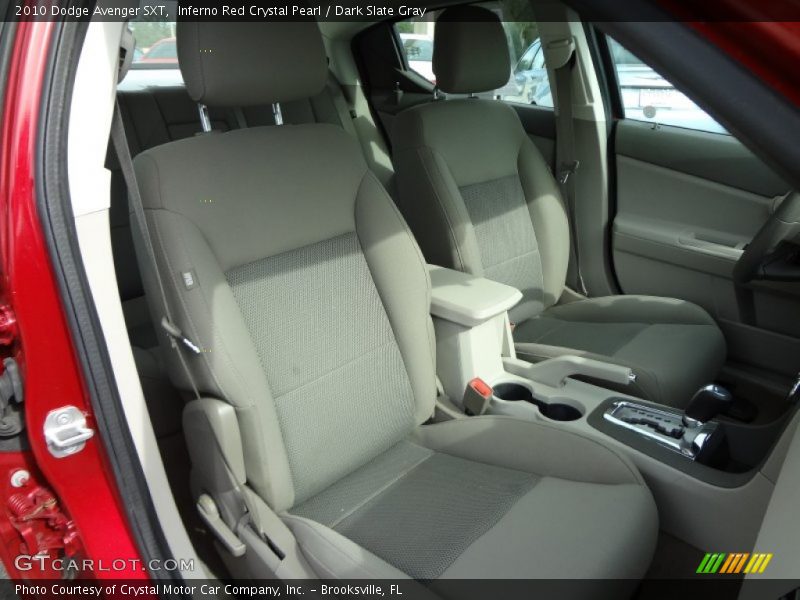 Inferno Red Crystal Pearl / Dark Slate Gray 2010 Dodge Avenger SXT
