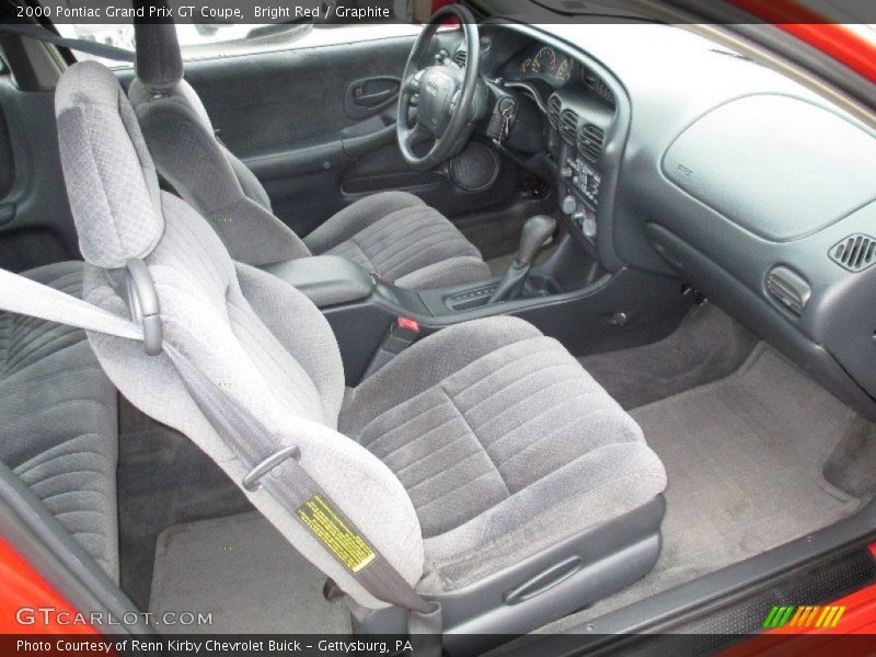  2000 Grand Prix GT Coupe Graphite Interior