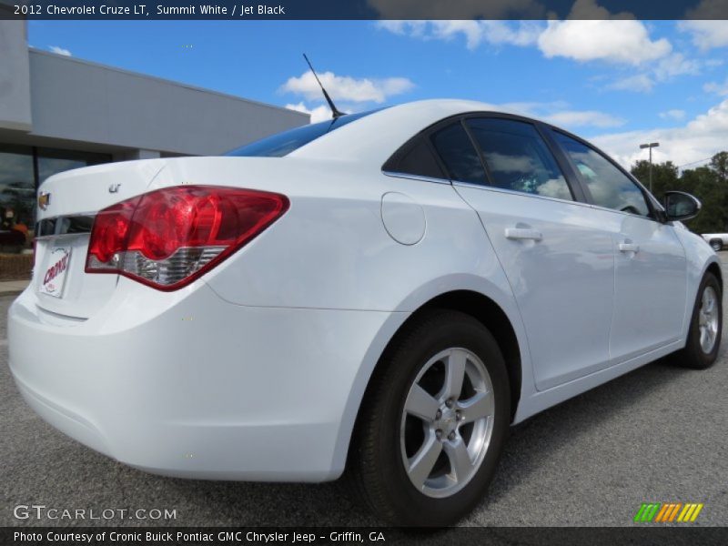 Summit White / Jet Black 2012 Chevrolet Cruze LT