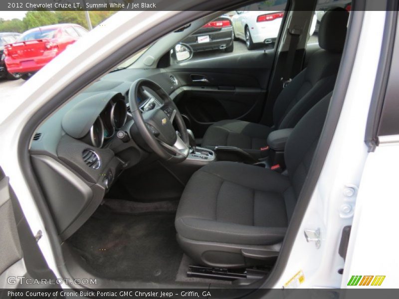 Summit White / Jet Black 2012 Chevrolet Cruze LT