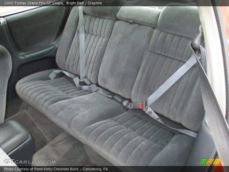 Rear Seat of 2000 Grand Prix GT Coupe