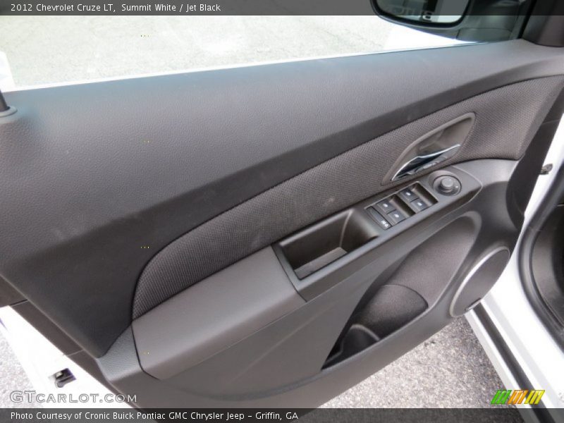 Summit White / Jet Black 2012 Chevrolet Cruze LT