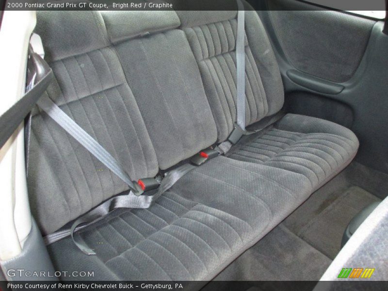 Rear Seat of 2000 Grand Prix GT Coupe