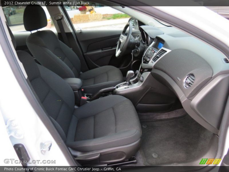 Summit White / Jet Black 2012 Chevrolet Cruze LT