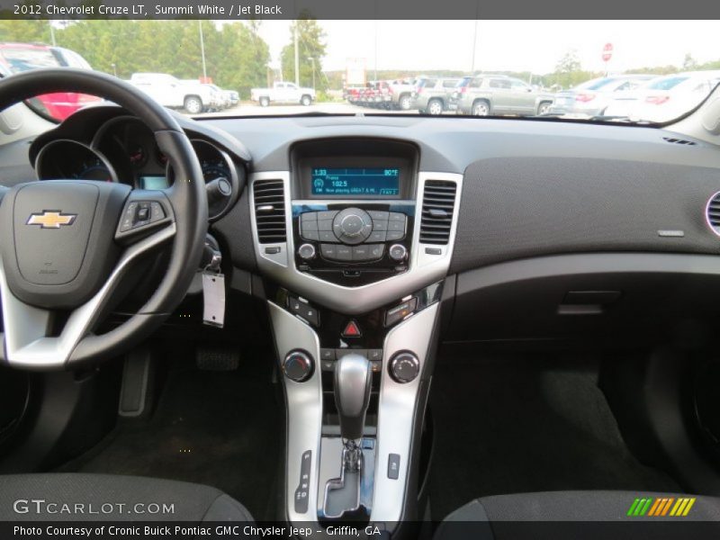 Summit White / Jet Black 2012 Chevrolet Cruze LT