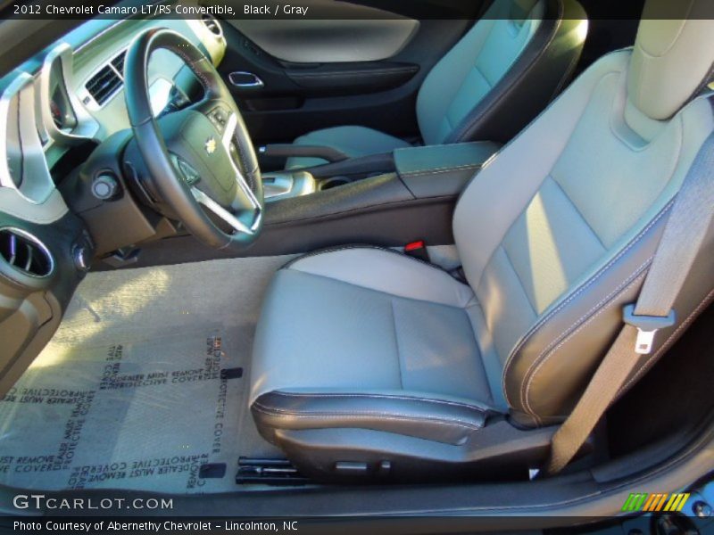 Black / Gray 2012 Chevrolet Camaro LT/RS Convertible