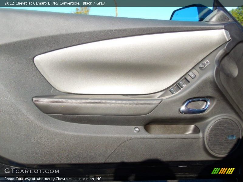 Black / Gray 2012 Chevrolet Camaro LT/RS Convertible