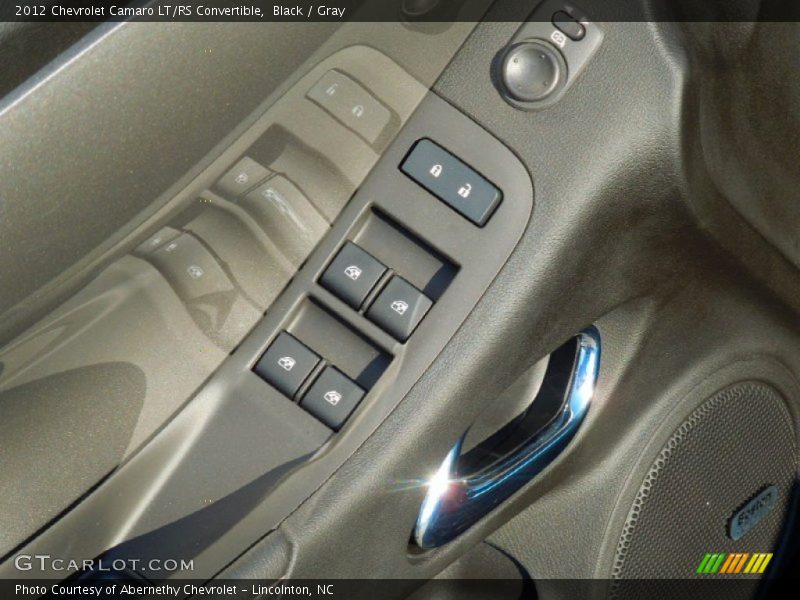 Black / Gray 2012 Chevrolet Camaro LT/RS Convertible