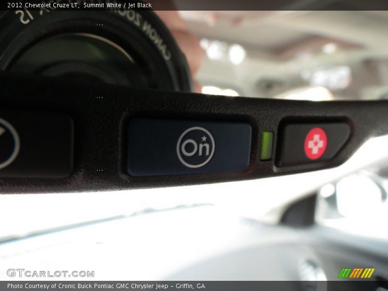Summit White / Jet Black 2012 Chevrolet Cruze LT