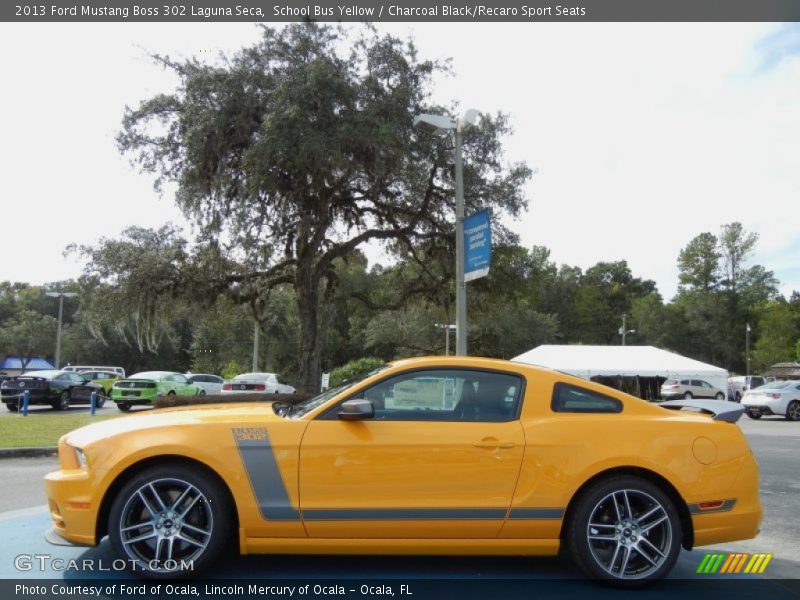  2013 Mustang Boss 302 Laguna Seca School Bus Yellow