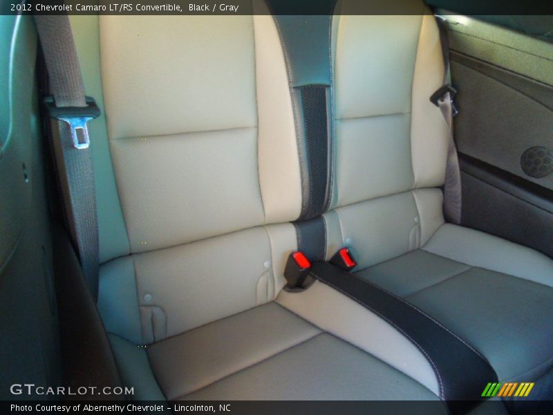 Black / Gray 2012 Chevrolet Camaro LT/RS Convertible