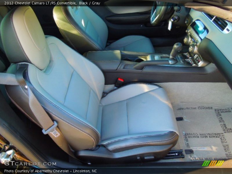 Black / Gray 2012 Chevrolet Camaro LT/RS Convertible