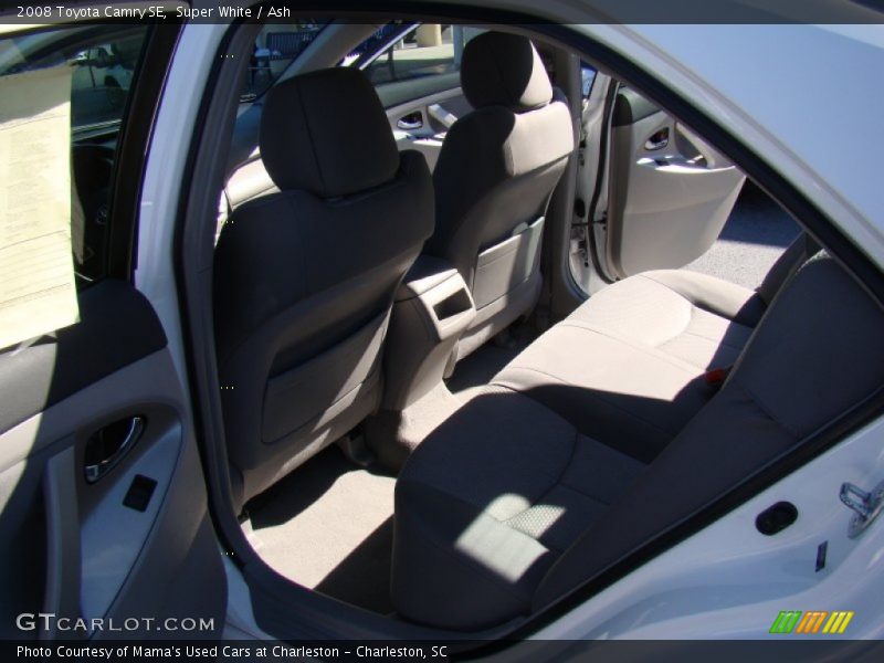 Super White / Ash 2008 Toyota Camry SE