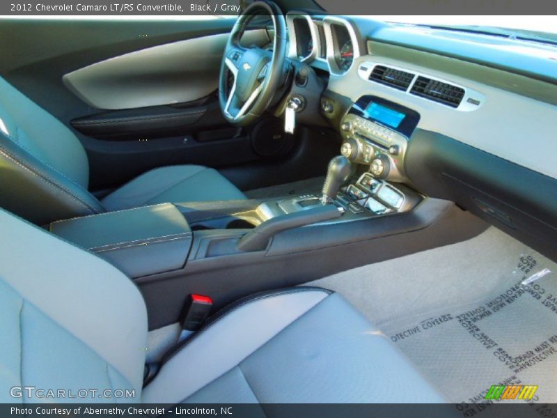 Black / Gray 2012 Chevrolet Camaro LT/RS Convertible