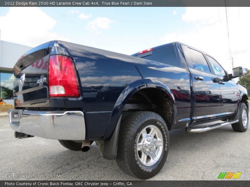 True Blue Pearl / Dark Slate 2012 Dodge Ram 2500 HD Laramie Crew Cab 4x4