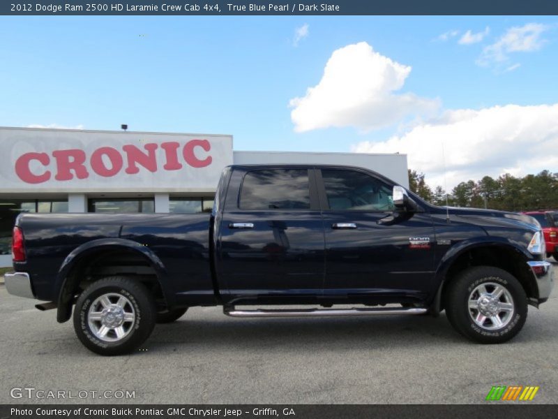 True Blue Pearl / Dark Slate 2012 Dodge Ram 2500 HD Laramie Crew Cab 4x4