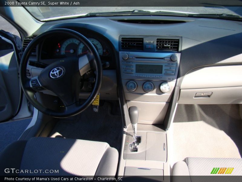 Super White / Ash 2008 Toyota Camry SE
