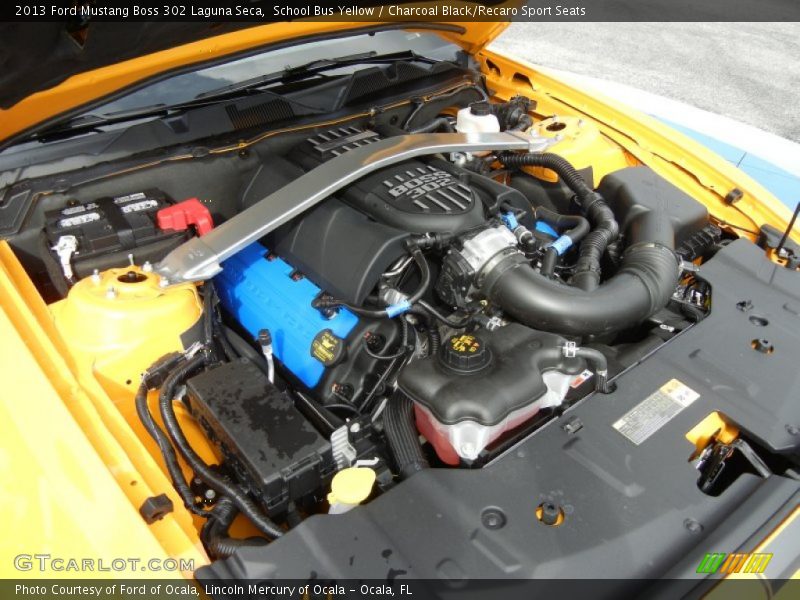  2013 Mustang Boss 302 Laguna Seca Engine - 5.0 Liter 302 Hi-Po DOHC 32-Valve Ti-VCT V8