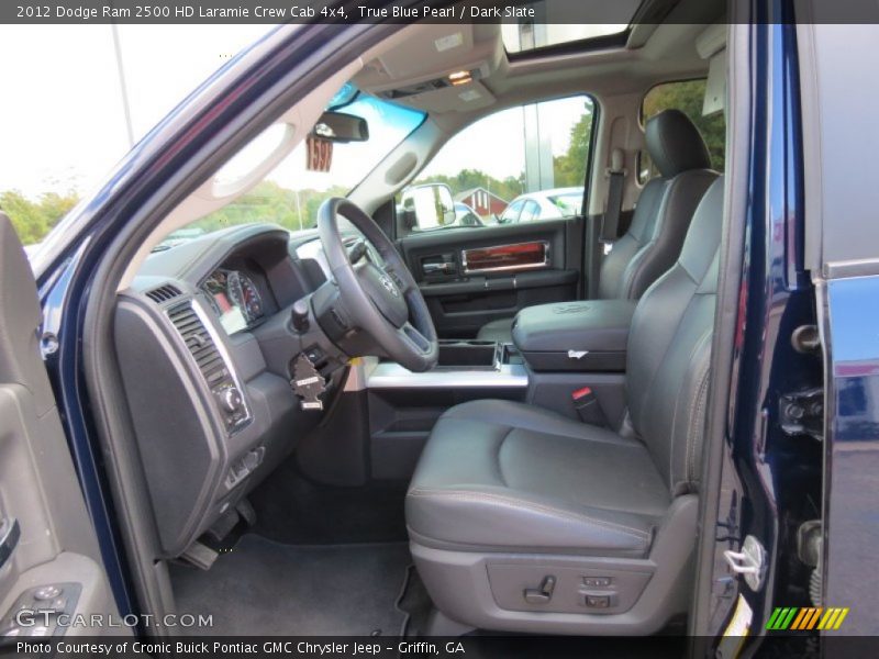  2012 Ram 2500 HD Laramie Crew Cab 4x4 Dark Slate Interior