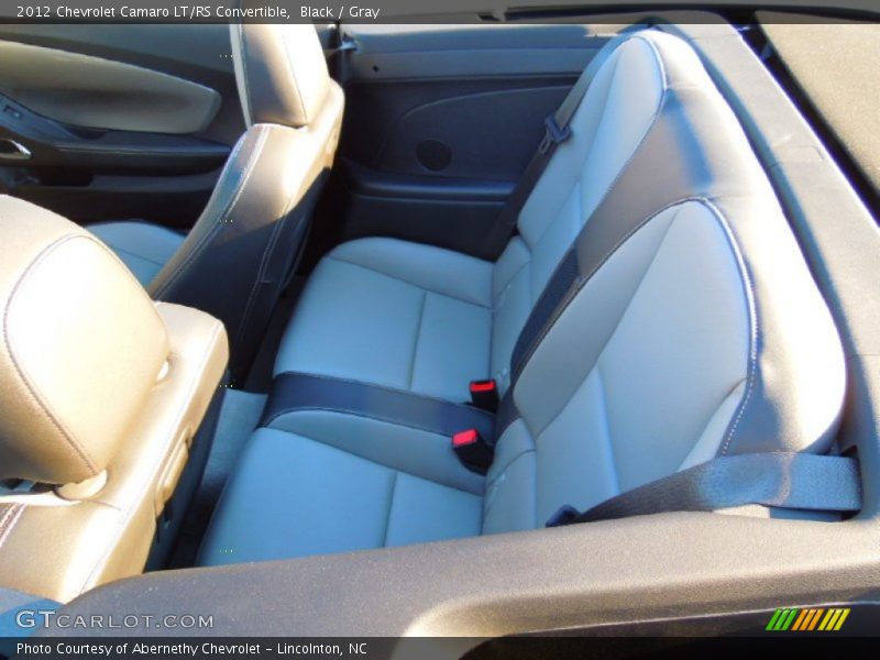 Black / Gray 2012 Chevrolet Camaro LT/RS Convertible
