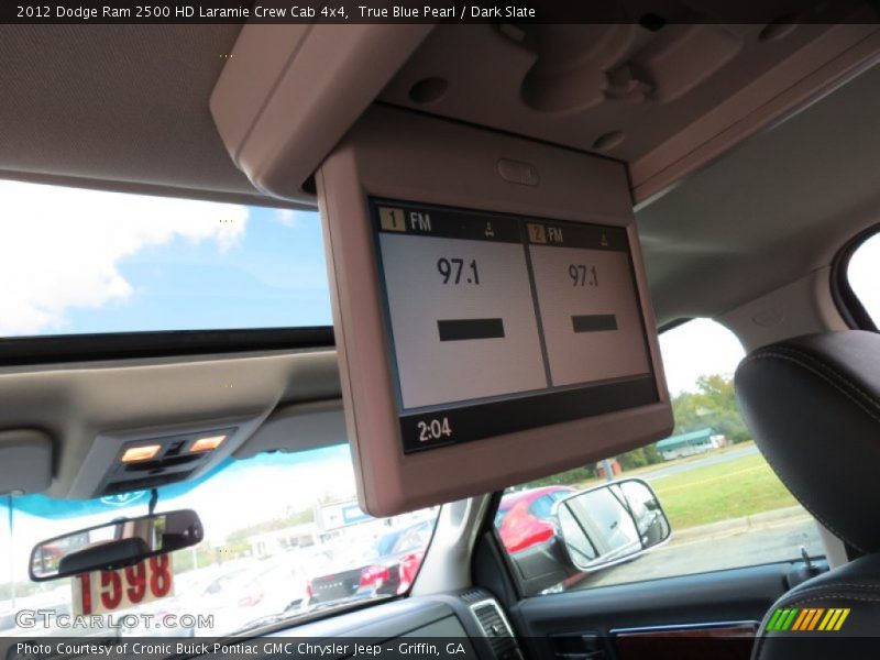 True Blue Pearl / Dark Slate 2012 Dodge Ram 2500 HD Laramie Crew Cab 4x4