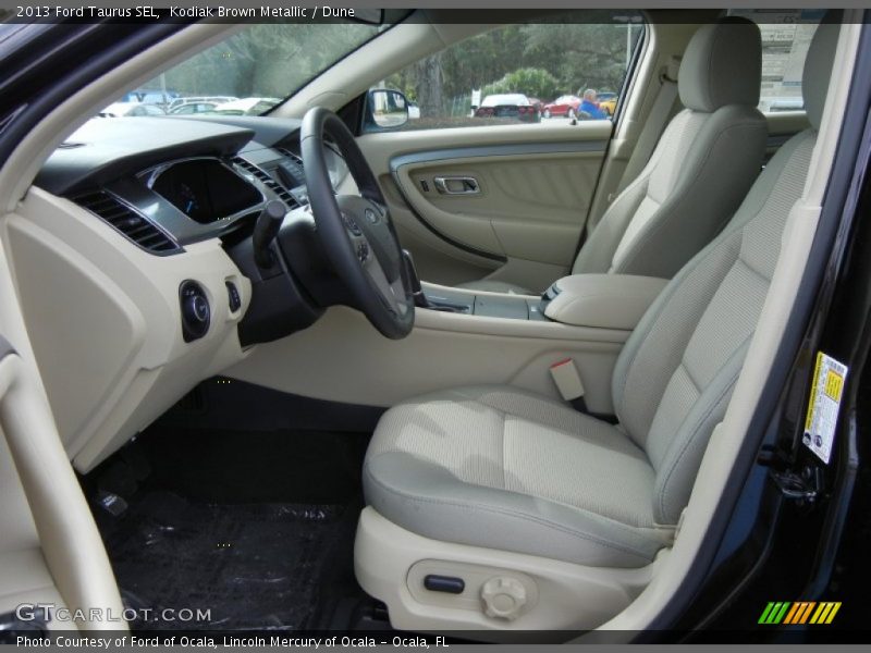 Kodiak Brown Metallic / Dune 2013 Ford Taurus SEL