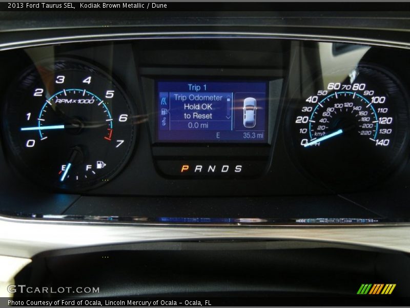 Kodiak Brown Metallic / Dune 2013 Ford Taurus SEL