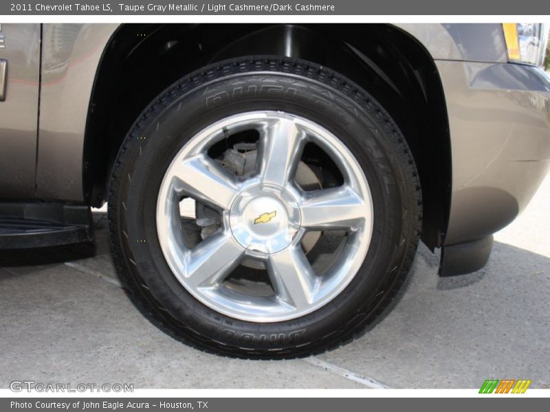 Taupe Gray Metallic / Light Cashmere/Dark Cashmere 2011 Chevrolet Tahoe LS