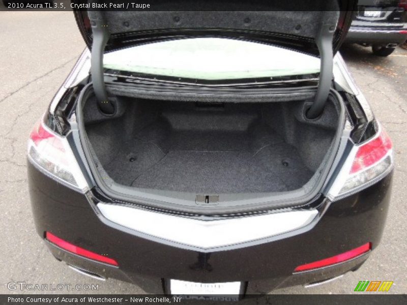 Crystal Black Pearl / Taupe 2010 Acura TL 3.5