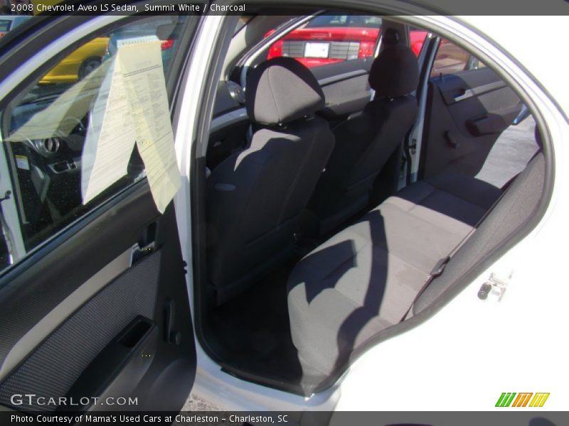 Summit White / Charcoal 2008 Chevrolet Aveo LS Sedan