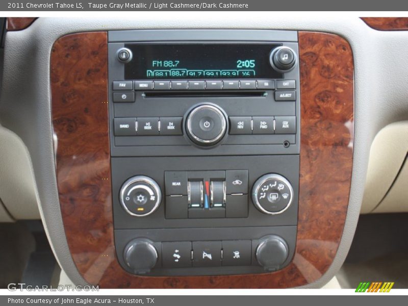 Taupe Gray Metallic / Light Cashmere/Dark Cashmere 2011 Chevrolet Tahoe LS