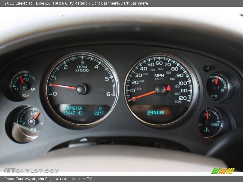 Taupe Gray Metallic / Light Cashmere/Dark Cashmere 2011 Chevrolet Tahoe LS