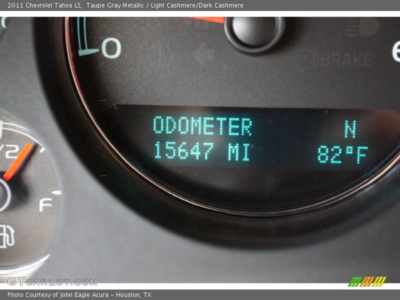 Taupe Gray Metallic / Light Cashmere/Dark Cashmere 2011 Chevrolet Tahoe LS
