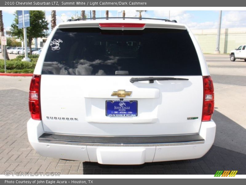 Summit White / Light Cashmere/Dark Cashmere 2010 Chevrolet Suburban LTZ