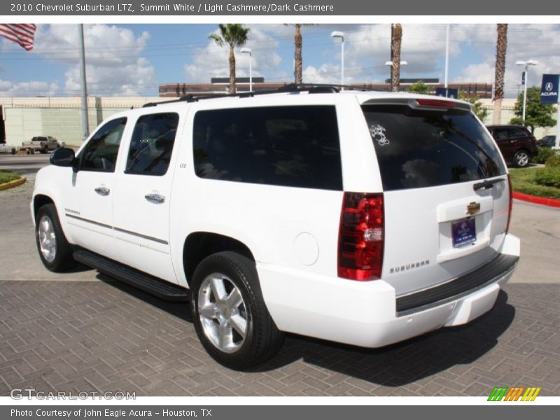 Summit White / Light Cashmere/Dark Cashmere 2010 Chevrolet Suburban LTZ