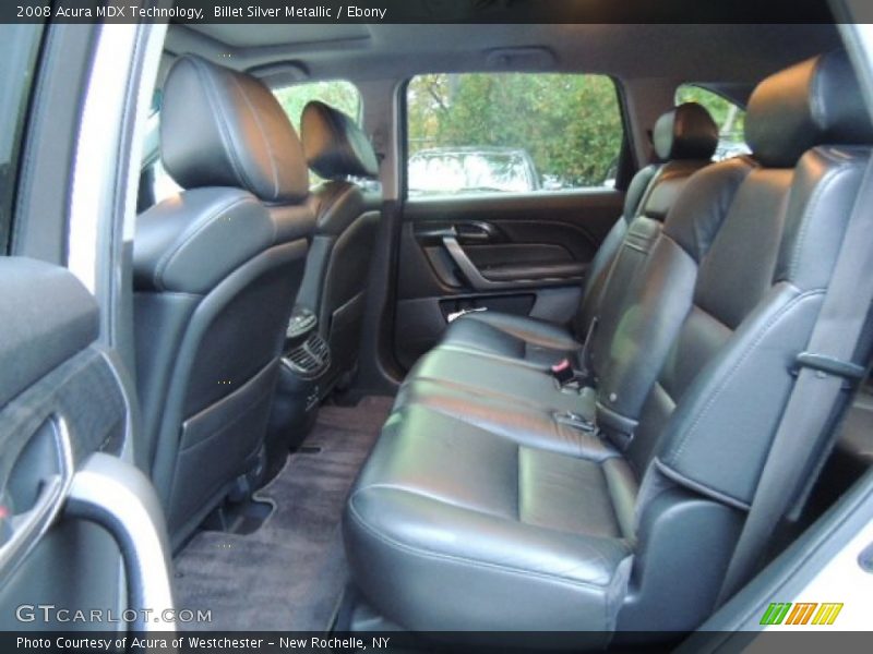 Billet Silver Metallic / Ebony 2008 Acura MDX Technology