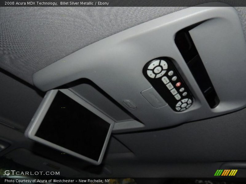 Billet Silver Metallic / Ebony 2008 Acura MDX Technology