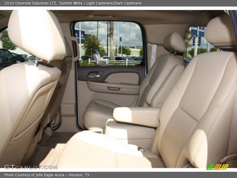 Summit White / Light Cashmere/Dark Cashmere 2010 Chevrolet Suburban LTZ