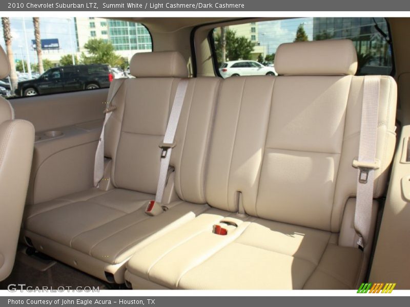 Summit White / Light Cashmere/Dark Cashmere 2010 Chevrolet Suburban LTZ