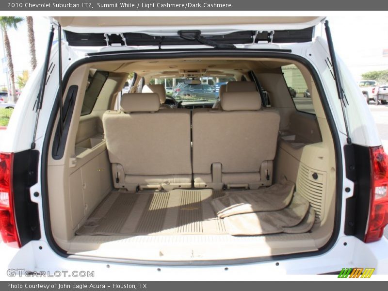 Summit White / Light Cashmere/Dark Cashmere 2010 Chevrolet Suburban LTZ