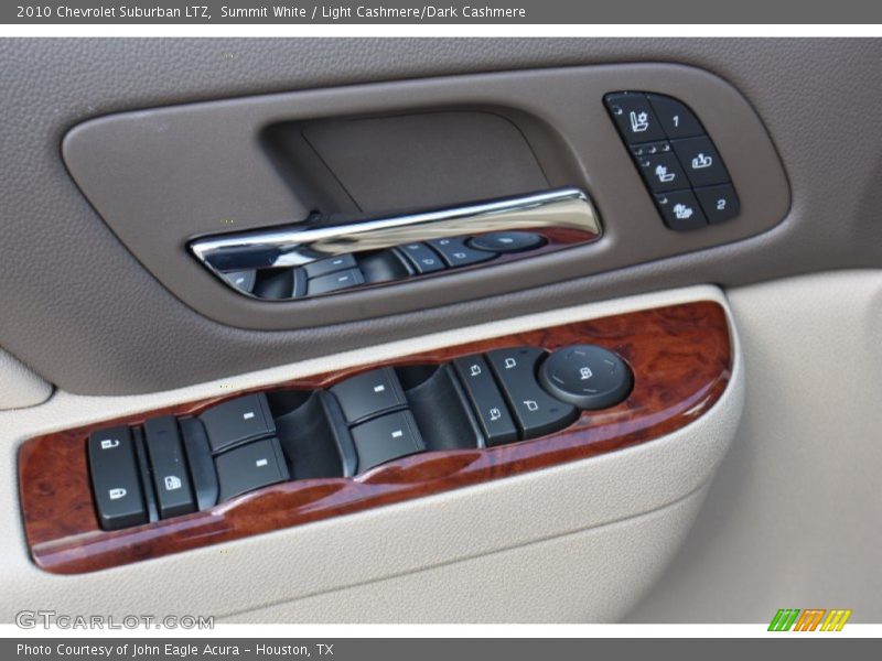 Summit White / Light Cashmere/Dark Cashmere 2010 Chevrolet Suburban LTZ