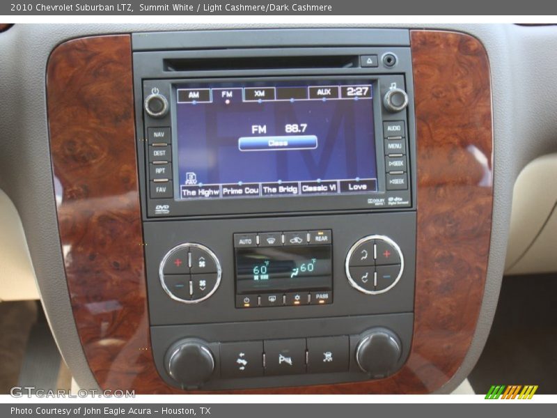 Summit White / Light Cashmere/Dark Cashmere 2010 Chevrolet Suburban LTZ