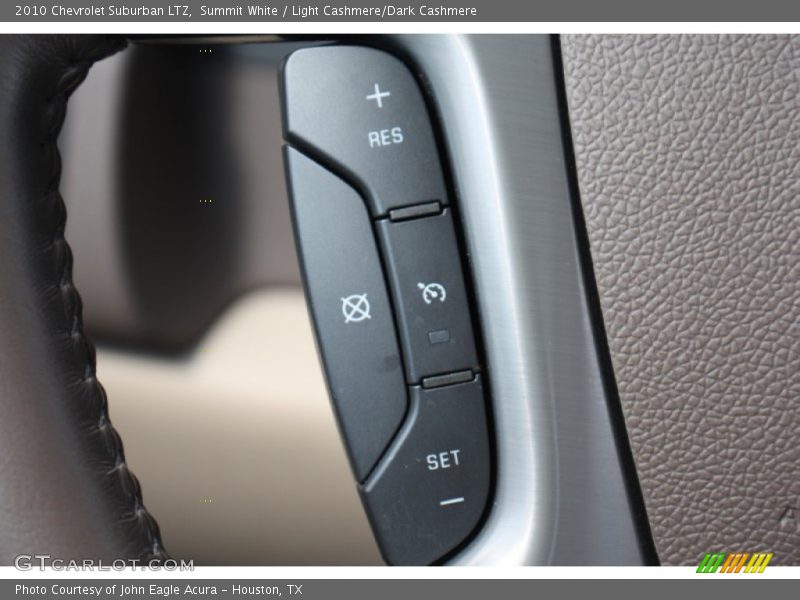 Summit White / Light Cashmere/Dark Cashmere 2010 Chevrolet Suburban LTZ