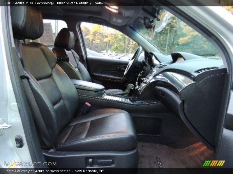 Billet Silver Metallic / Ebony 2008 Acura MDX Technology