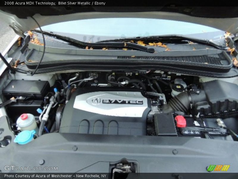 Billet Silver Metallic / Ebony 2008 Acura MDX Technology